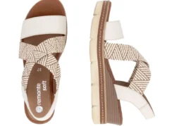 Remonte Sandalette mit Flechtdurchzügen