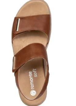 Remonte, schicke Damen-Sandalen, mit herausnehmbarem Fußbett