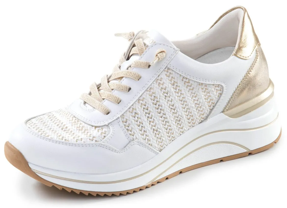 Remonte, sportliche Damen-Sneaker, Weite H, mit herausnehmbarem Fußbett