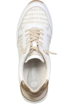 Remonte, sportliche Damen-Sneaker, Weite H, mit herausnehmbarem Fußbett