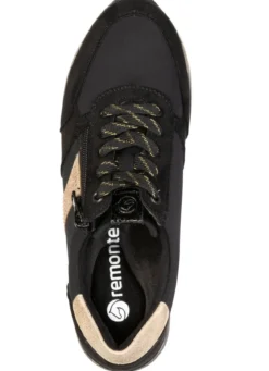 Remonte, trendige Damen-Sneaker, Weite G, mit herausnehmbarem Fußbett