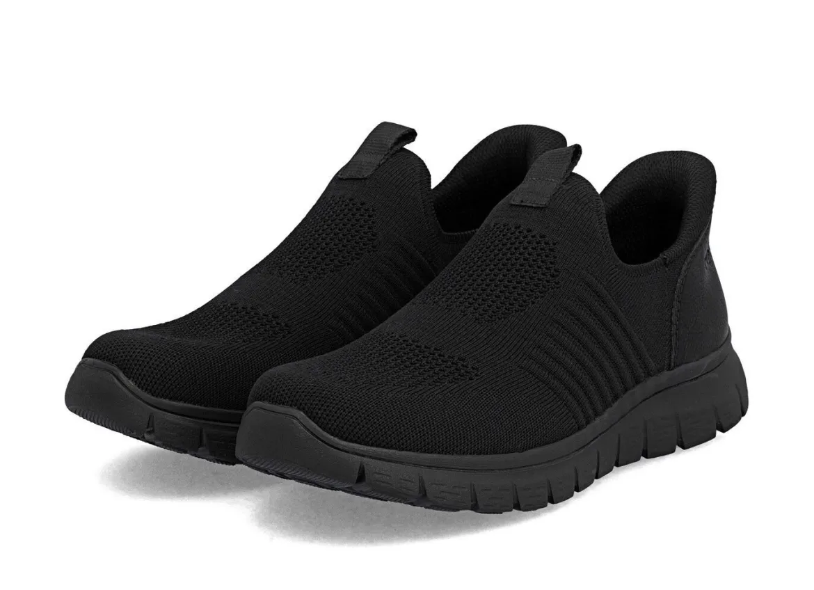 Rieker, leichte Herren-Slipper, mit verstärkter Hinterkappe