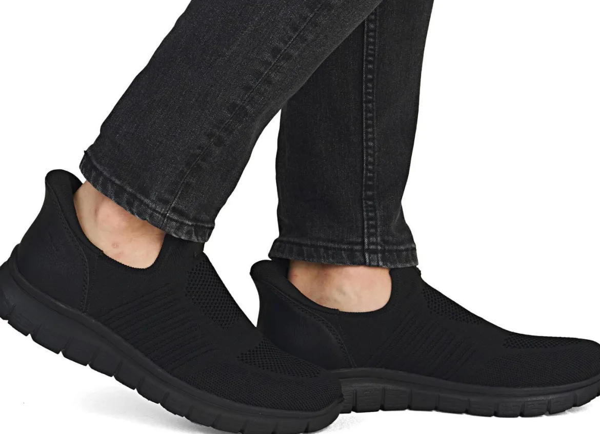 Rieker, leichte Herren-Slipper, mit verstärkter Hinterkappe