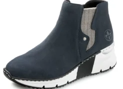 Rieker, modische Damen-Boots, Weite G, mit Reißverschluss