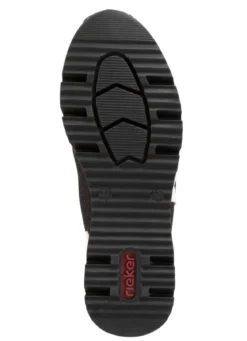 Rieker, stylische Damen-Boots, Weite G, mit herausnehmbarem Fußbett