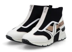 Rieker, stylische Damen-Boots, Weite G, mit herausnehmbarem Fußbett