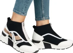 Rieker, stylische Damen-Boots, Weite G, mit herausnehmbarem Fußbett