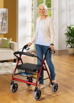 Rollator XXL mit hochwertigem Stahlgestell