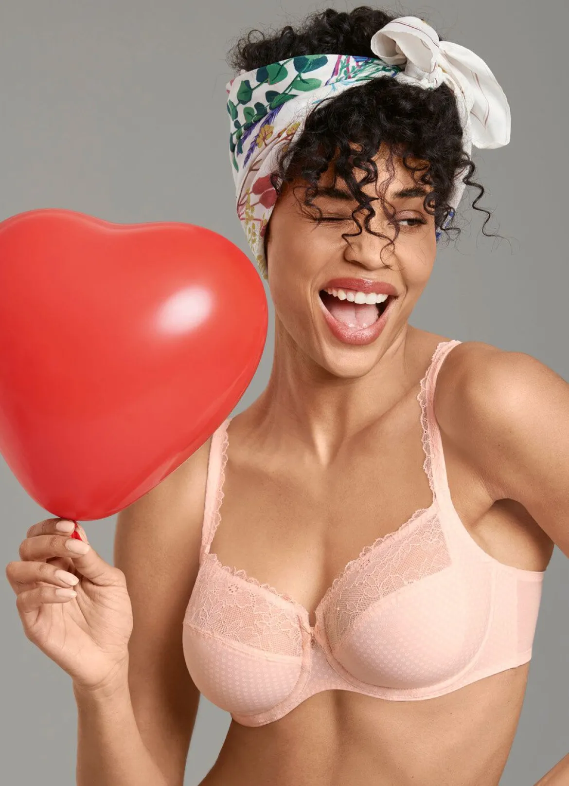Rosa Faia Bügel-BH mit elastischer Spitze