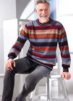 Schicker Rundhalspullover