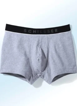 Schiesser Dreierpack Pants mit Elastikbund