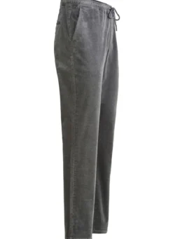Schlupfcordhose mit Gummibund rundum in 3 Farben
