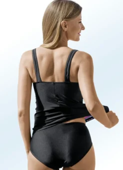 Schwab Tankini mit verschlungenem Oberteil und Softschalen