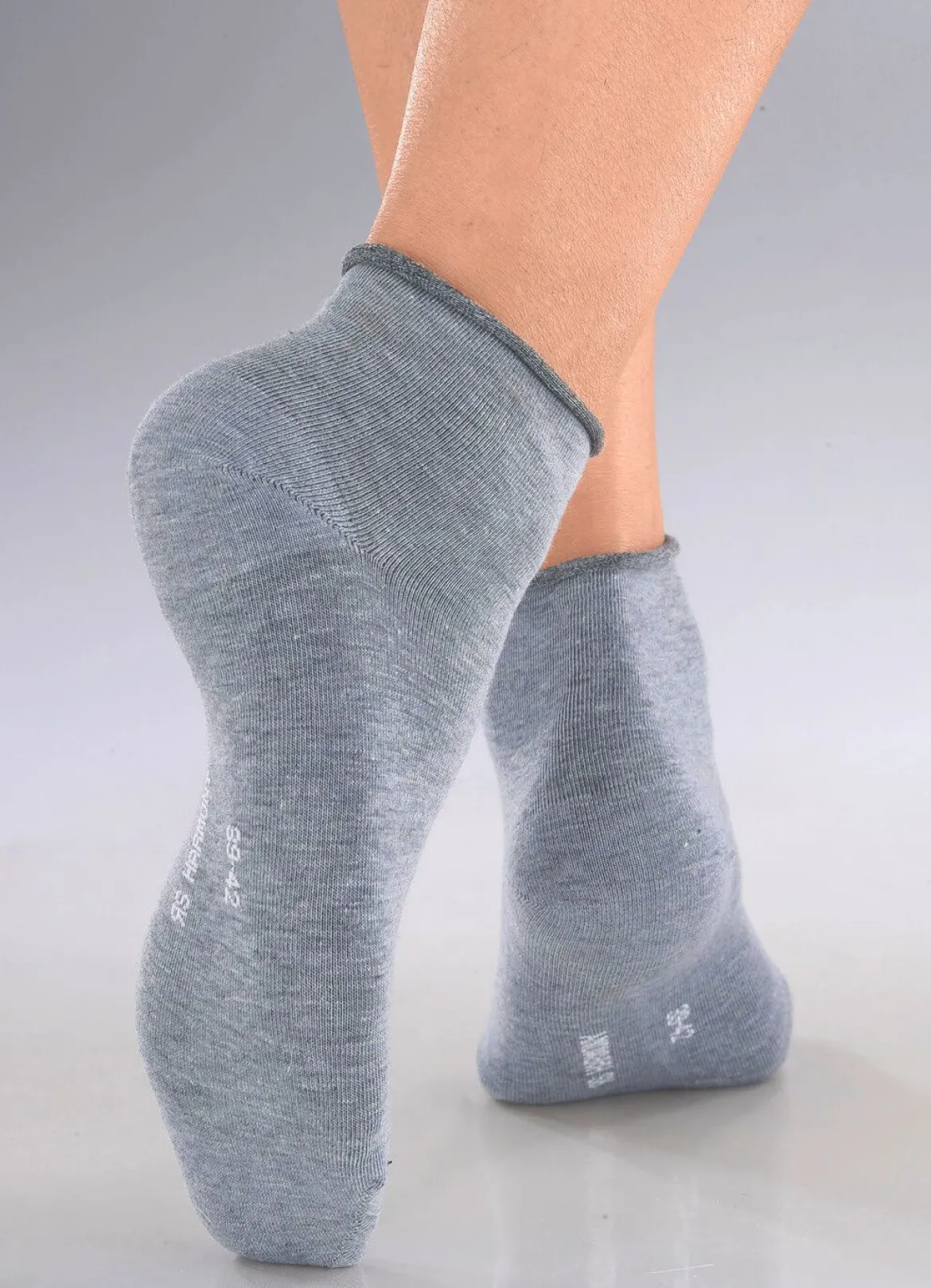 Sechserpack Socken mit Rollrand