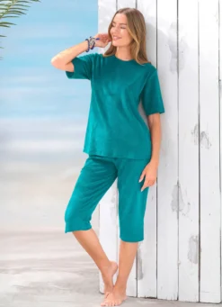 Set: Shirt + Hose, Frottierstretch