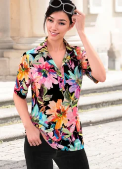 Shirtbluse in Premium-Qualität