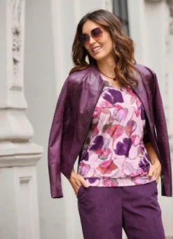 Shirt-Tunika in weiter Form