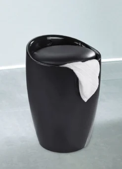 Sitzhocker mit Stauraum