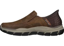 SKECHERS, bequeme Herren-Slipper, mit geformter Slip-Ins Fersenplatte