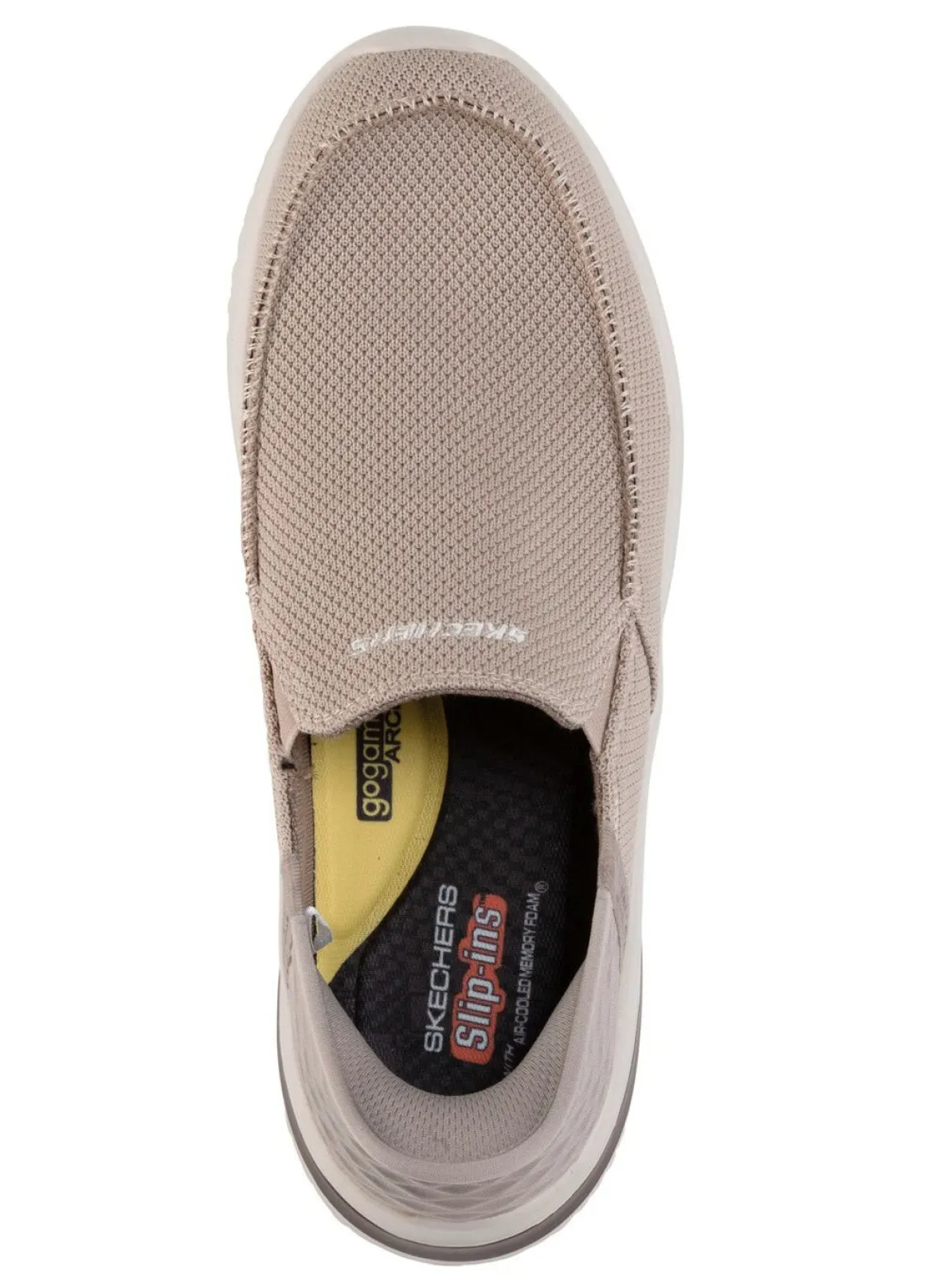 SKECHERS Slipper mit geformter Slip-Ins Fersenplatte