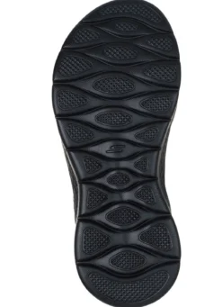SKECHERS, sportliche Damen-Sandalen, mit geformter Slip-Ins Fersenplatte