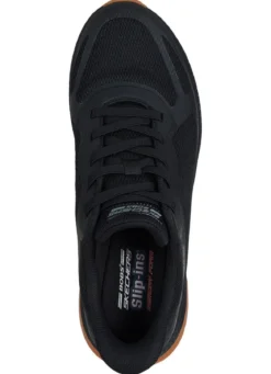 SKECHERS, sportliche Herren-Sneaker, mit geformter Slip-Ins Fersenplatte