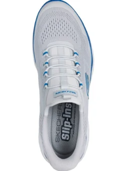SKECHERS, sportliche Herren-Sneaker, mit geformter Slip-Ins Fersenplatte