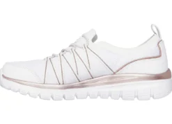 SKECHERS, trendige Damen-Slipper, aus gestricktem Mesh-Material