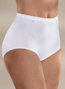Sloggi Dreierpack Maxi Slip mit elastischen Abschlüssen