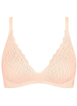 sloggi ZERO Feel-Push-up-BH mit Elastikspitze