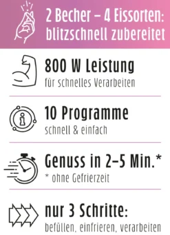 „SmoothUp“ Eismaschine