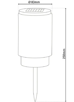 Solar-Dekoleuchten 