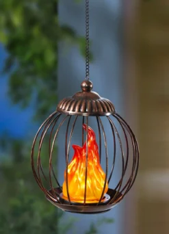 Solar-Laterne „Flammen“