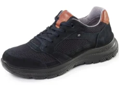 Sportliche Herren-Schnürschuhe, Weite H, mit herausnehmbarem Fußbett