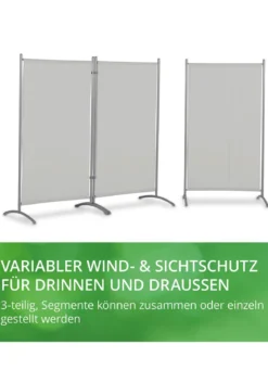 Standfeste Stellwand, 3-teilig