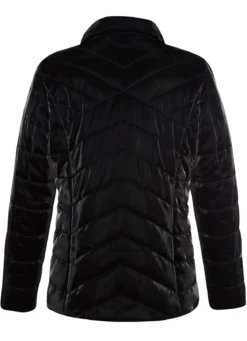 Steppjacke in Metallic-Optik