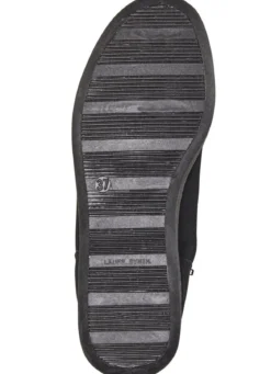 Stiefelette aus weichem, gestepptem Nubukmaterial