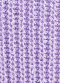 Strickjacke aus meliertem Effektgarn
