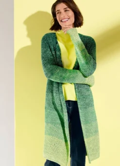 Strickjacke aus reiner Baumwolle