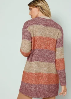 Strickjacke in Garnmix