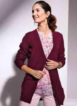 Strickjacke mit Modal