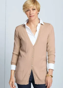 Strickjacke mit Modal