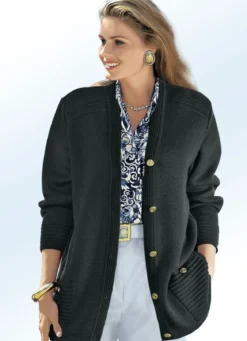 Strickjacke mit Schurwolle