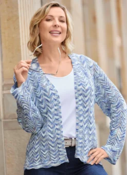 Strickjacke mit tollem Farbverlauf