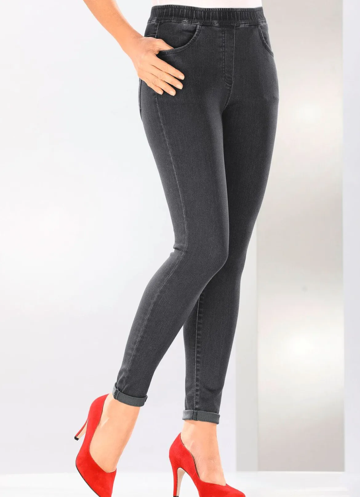 Super softe Jegging-Jeans