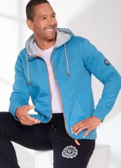 Sweatjacke mit Kapuze