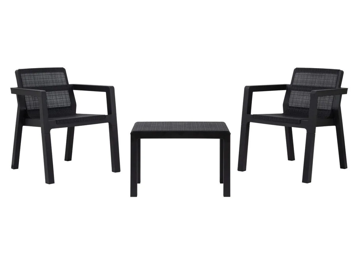 3-teiliges Balkon-Set