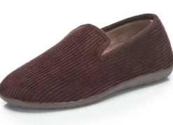 Textil-Hausschuh in Cord-Optik