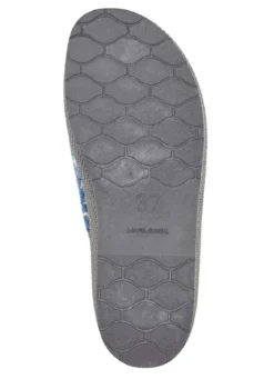 Textil-Pantoffel mit schöner Stickerei