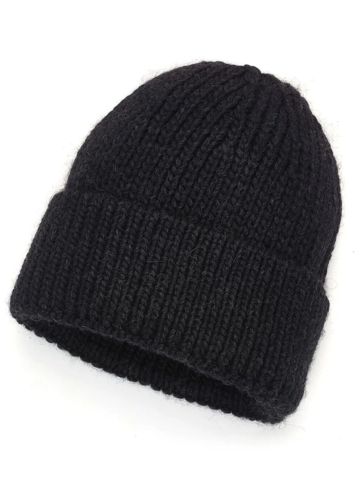 Trendige Damen-Mütze, mit Umschlag